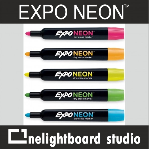 Zestaw markerów Expo Neon z dostawą