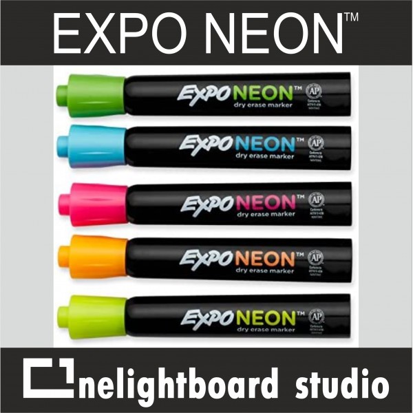 Zestaw markerów Expo Neon z dostawą